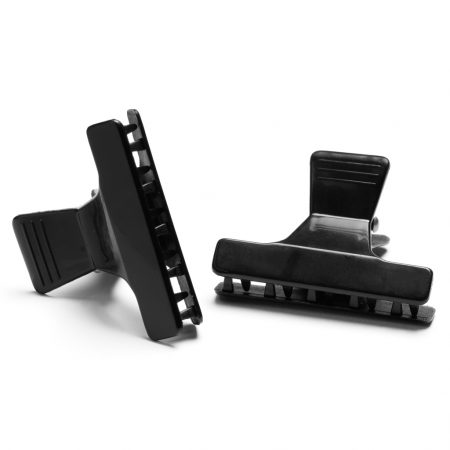 Klemme lille sort 12 stk.-0