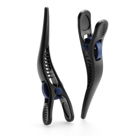 Klemme sort 2 stk.-0