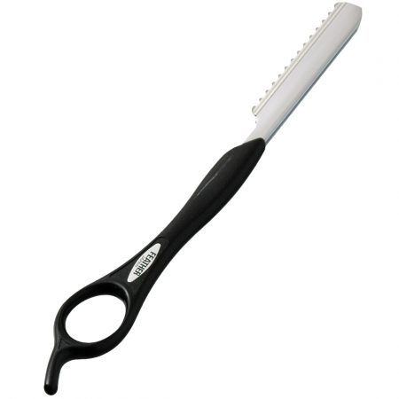 Feather Razor Original barberkniv, sort-0