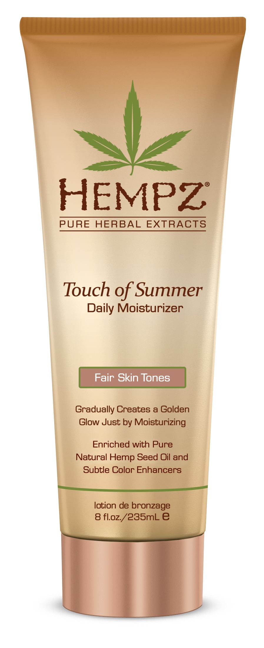 Hempz Touch of Summer For Fair Skin Tones 235ml TILBUD SPAR 100-0 Hempz Touch of Summer For Fair Skin Tones 235ml TILBUD SPAR 100-0