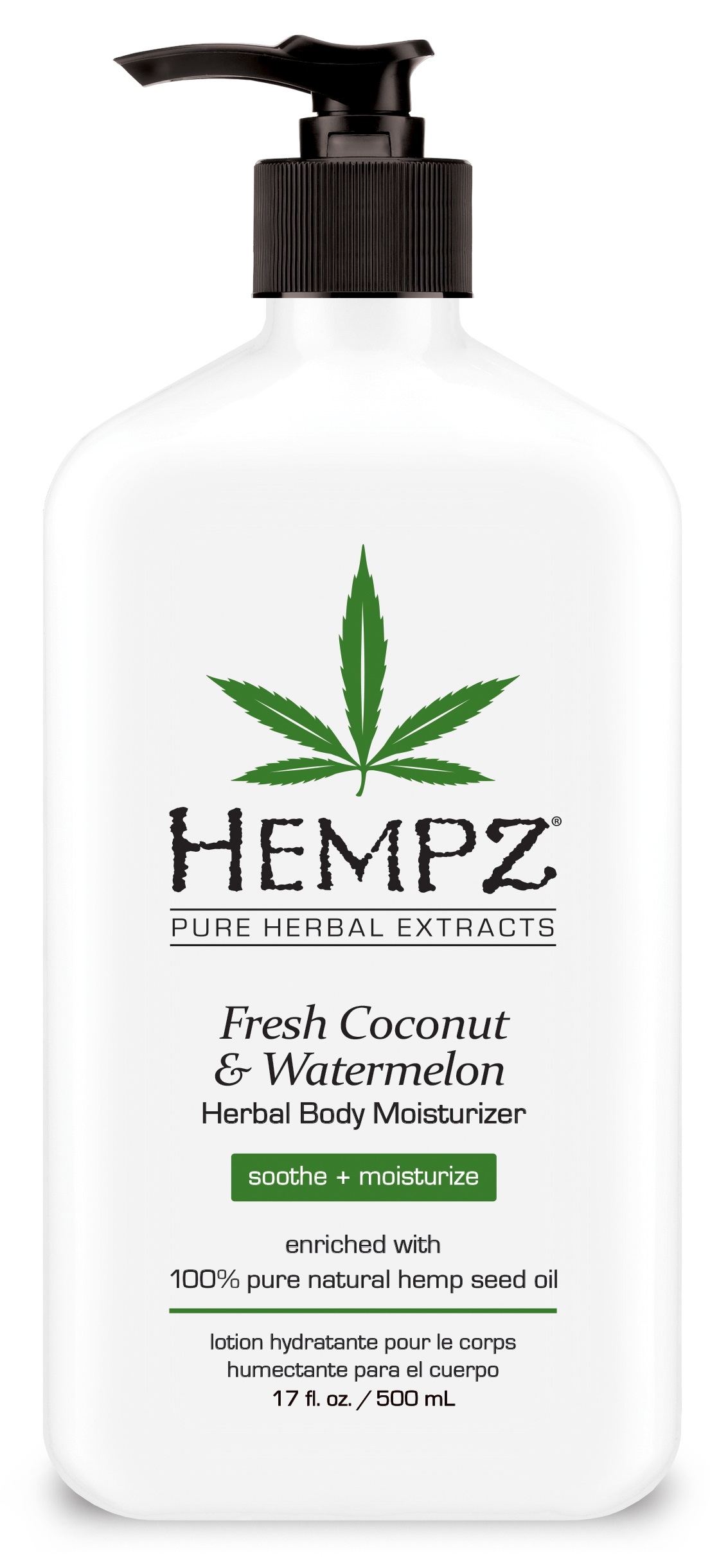 Hempz Coconut & Watermelon Herbal Body Moisturizer 500ml-0 Hempz Coconut & Watermelon Herbal Body Moisturizer 500ml-0