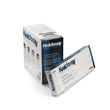 Kwickway strips, 30cm 150 stk. Silver-0