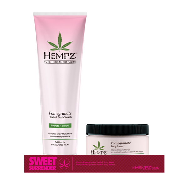 Hempz Sweet Surrender - Pomegranate Body Wash + Pomegranate Body Butter-0 Hempz Sweet Surrender - Pomegranate Body Wash + Pomegranate Body Butter-0