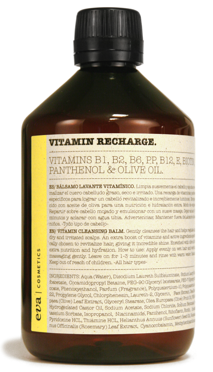 Vitamin Recharge "Cleansing Balm" (Shampoo) 500ML-0 Vitamin Recharge "Cleansing Balm" (Shampoo) 500ML-0