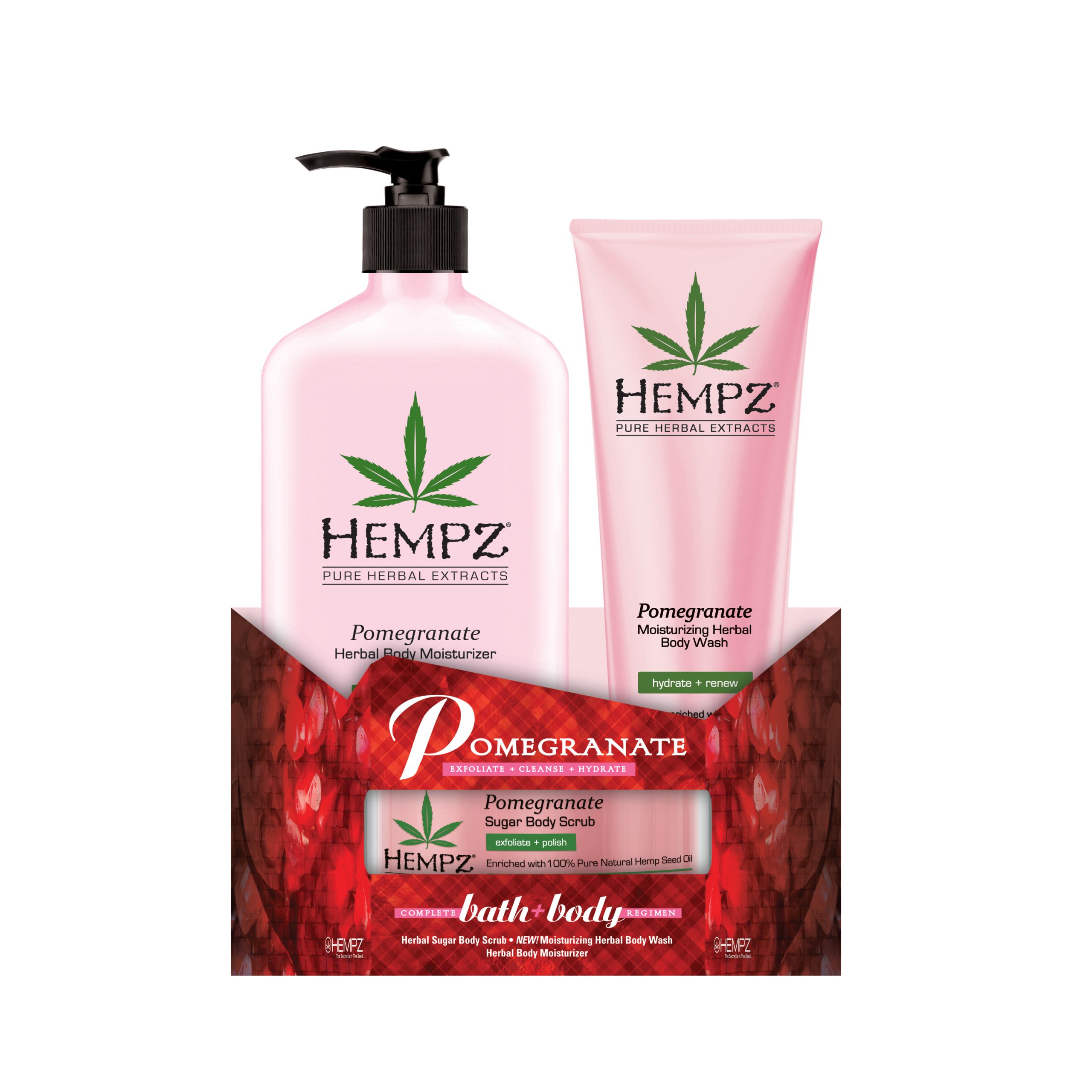 Hempz Pomegranate Bath + Body Kit-0 Hempz Pomegranate Bath + Body Kit-0