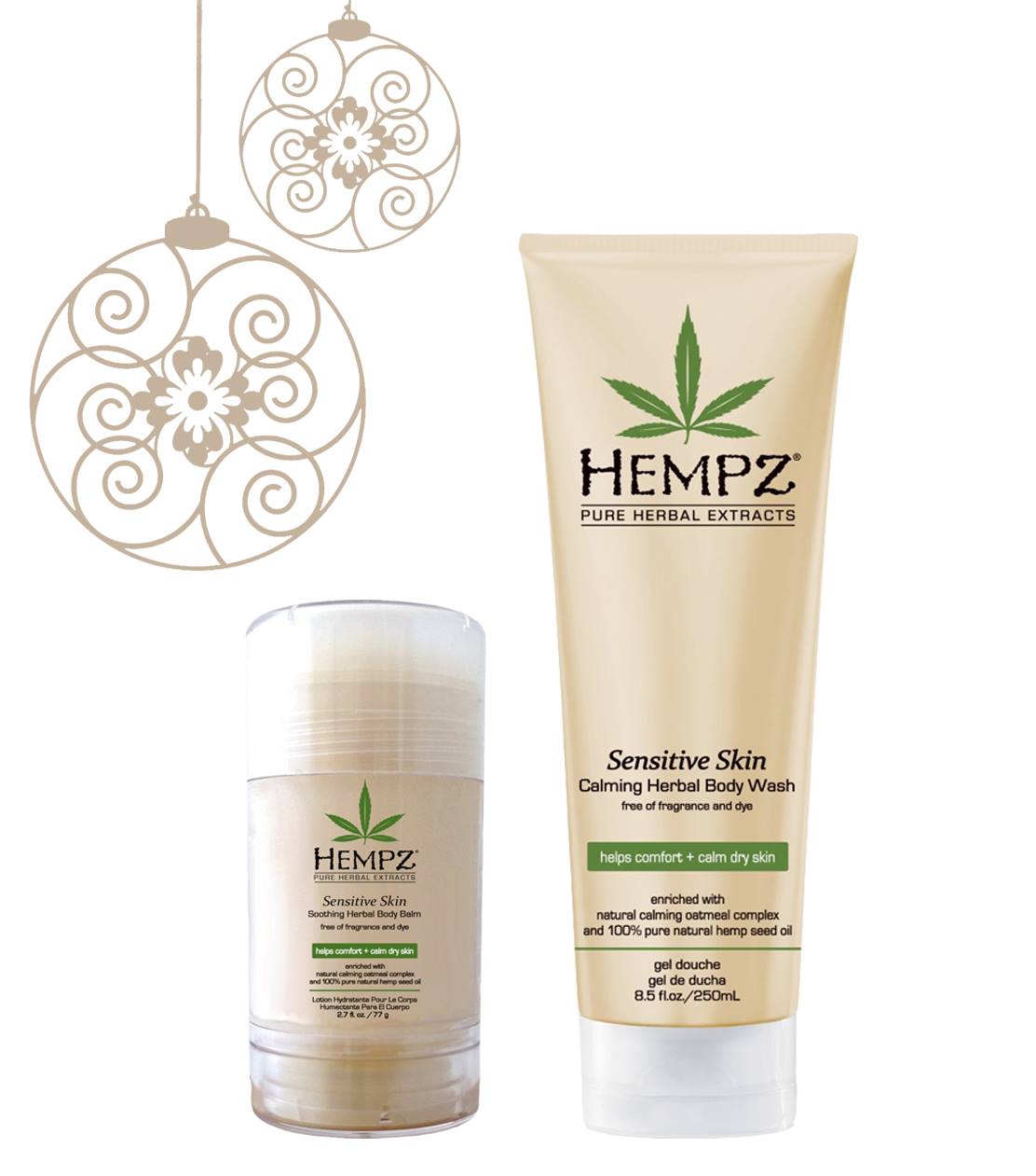 Hempz SENSITIVE julepakke-0 Hempz SENSITIVE julepakke-0