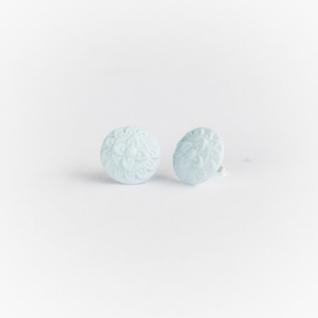 Sille ørestikker-Turkisblå mat-0