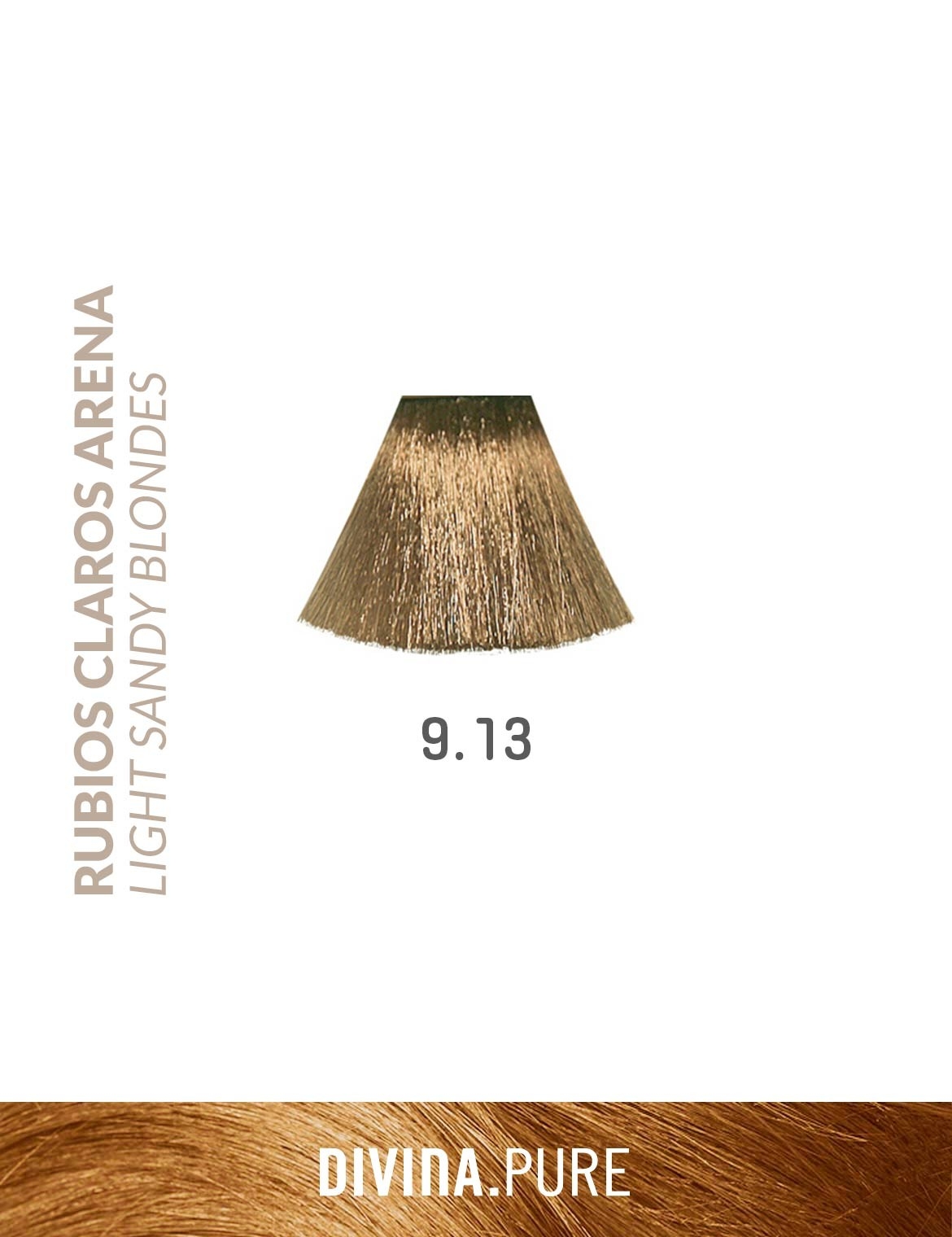 DIVINA.PURE AMMONIAKFRI HÅRFARVE NR. 9.13-0 DIVINA.PURE AMMONIAKFRI HÅRFARVE NR. 9.13-0